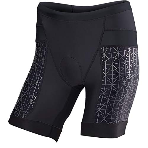 TYR RSCOM6A22L M 7In Comp Tri Short Black/Black L