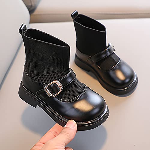 Toddler Girls Booties Little Kid Shoes Short Boots Girls Ankle Boots Heel Booties for Girls4