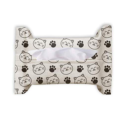 Serviette en papier patte de chat souriant en ouate de cellulose supérieure