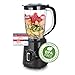 Emerio Standmixer BPA frei Crush Ice Funktion 1.5l Behälter 2 Geschwindigkeiten + Pulse Funktion Messereinheit aus Edelstahl Sicherheitsschalter geschirrspülgeeignet 500 Watt BL-12816.8 Schwarz