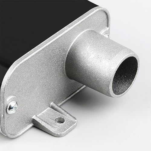 24mm Schalldämpfer Standheizung Zubehör, Schalldämpfer für Stromerzeuger, Schalldämpfer für Dieselheizung Auto Auspuffanlagen, Standheizung für Eberspacher/Webasto (Schwarz)