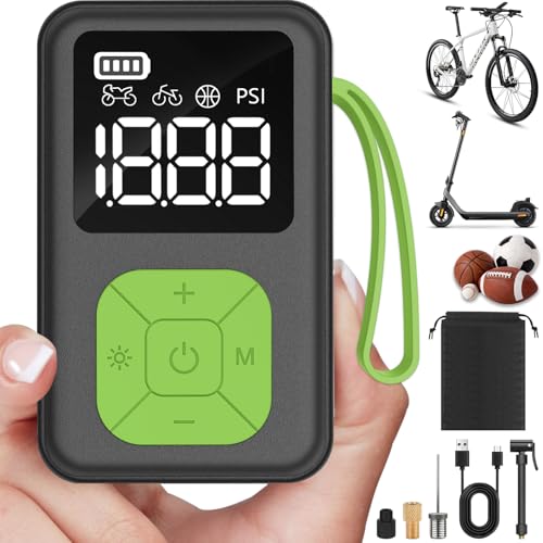 Gonfleur sans fil 150 PSI manomètre LED pour vélo de route et VTT