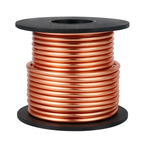 8 Gauge Aluminum Wire for Craft 32.8FT Copper Bendable Aluminum Wire Bulk