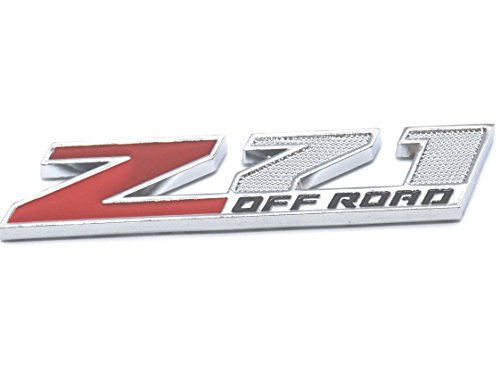 Emblema Z71 pequeño de aleacion logotipo 3D metalico para Chevrolet Silverado y GMC Sierra