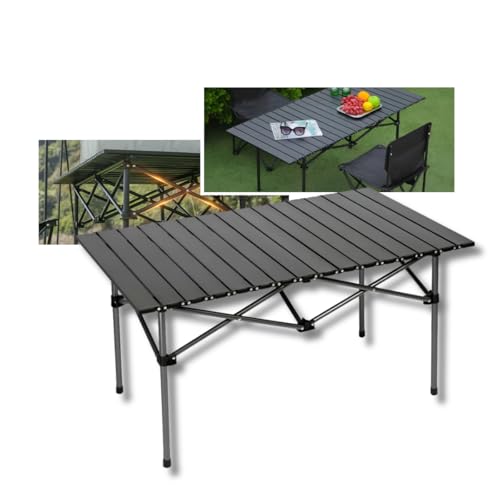 Mesa Portátil Dobrável em Alumímio para Pesca Camping Piquenique ...