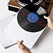 100-Pack 3-Layer Vinyl-Record Inner Sleeves - 12 inch Anti Static Rice Paper LP Sleeves for 33 RPM, Premium Master Vinyl Record Sleeves, 3 Ply LP Album Cover Protect Your LP Collection