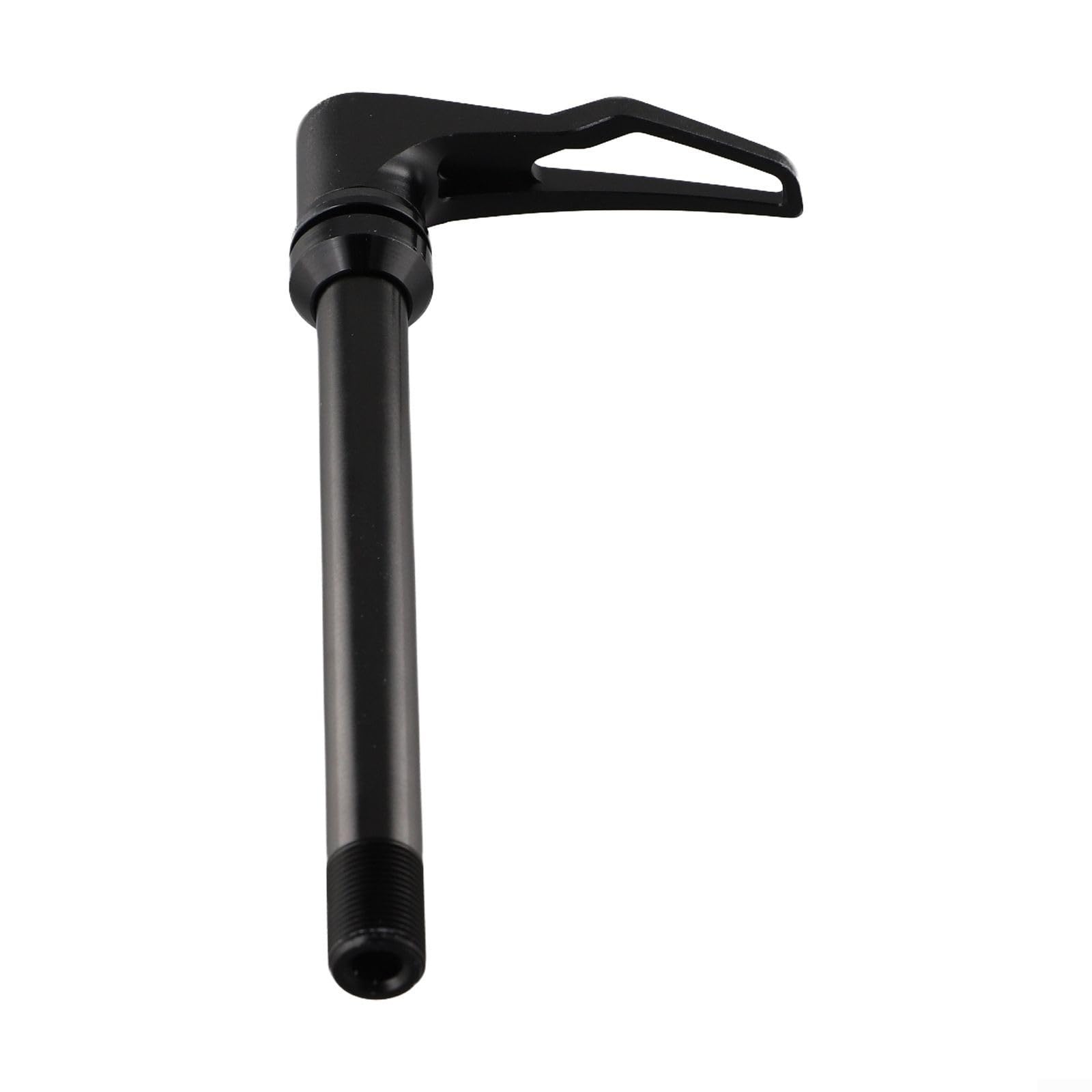 Bike Fork Thru Axle,Thru Axle Lever Bike Bicycle Thru Axle Lever 100/142/148x12mm For Bicycle And Mountain Bike,Black Aluminum Alloy(100X12mm)