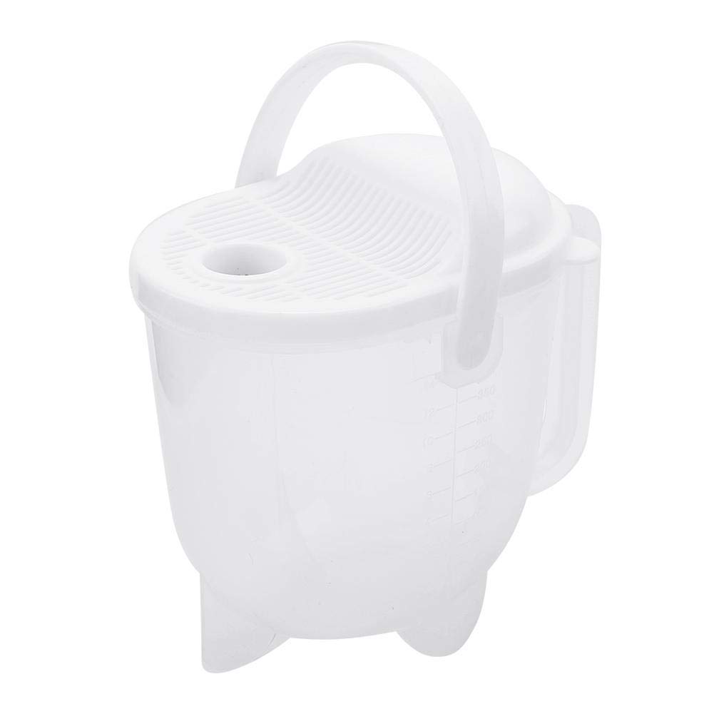 Rice Washing Strainer, Resin Material Ergonomical Handle Fruit Washer, Multi-Funtion Rice Washing Tool for Rice/Beans/Grapes Cleaning Vegetable