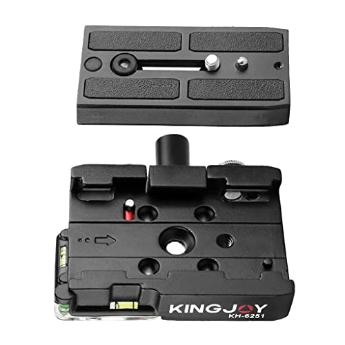 MYADDICTION Kingjoy Aluminum Tripod Quick Release Plate Adapter for Manfrotto SLR 501Hdv Cameras & Photo | Camera & Photo Accessories | Other Camera & Photo Accs Deal
