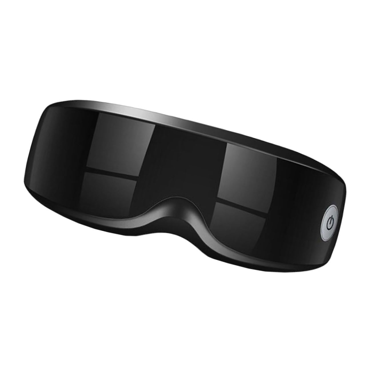 Masajeador de Ojos Recargable 200mah de Silicona Negro | USB de Carga, Banda Elástica Ajustable, Componentes Magnéticos y Electrónicos