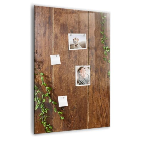 Tableau de bureau magnétique en verre avec marqueur éponge aimants néodyme