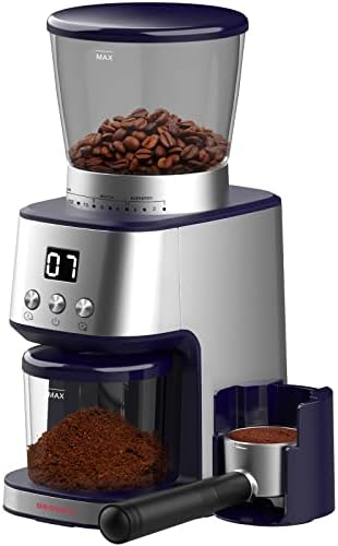 Conical Burr Coffee Grinder Automatic Coffee Grinder 31 Grind Settings Burr Coffee Grinder with Timer Espresso Coffee Grinder 18 Cups Burr Grinder for Espresso