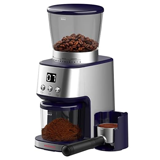 Conical Burr Coffee Grinder Automatic Coffee Grinder 31 Grind Settings Burr Coffee Grinder with Timer Espresso Coffee Grinder 18 Cups Burr Grinder for Espresso