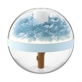Éclairage d'ambiance apaisant : la lumière blanche chaude crée un environnement paisible pour la détente ou le sommeil.