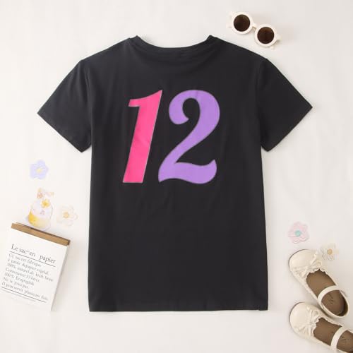 Image of Its Me Hi Im The Birthday Girl Its Me Birthday Girl Shirt Kid B-Day T-Shirt Party Tee Outfit Short Sleeve Tops 6-12Y