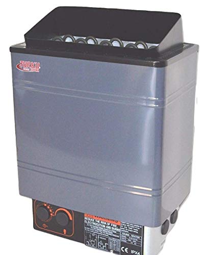Turku Tu60Wd-Od 6Kw Residential Firmer Body Structure Wet & Dry 220V 240V Electric Sauna Spa Heater Stove With Outer Digital Controller For Traditional Saunas #TOP3