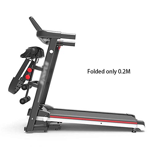 Image of Office Desk Treadmill Treadmill Folding Treadmill Electric Motorized Running Machine W /Incline LCD Display and Cup Holder Easy Assembly Fitness Workout