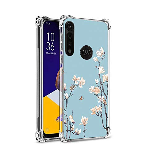 Bereajoy Moto G Power Case，Ultra-Thin TPU Soft Plastic Anti-Fall Mobile Phone Protection Case