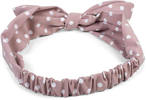 styleBREAKER women hairband with polka dots pattern, flexible bow and elastic, hairband, headband, pin-up - Image 2