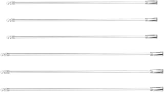 STOBAZA 6pcs Vertical Blinds Replacement Rods Lightweight Blind Openers for Window Accessory Use Lengths