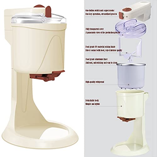 XYSQ Slush Maschine EIS, Hausgemachte Eismaschine Maschine Gefrorene Fruchtpaste Slush Maschine Mini Obst Dienen… – Bild 4