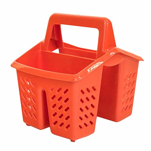 Scolaposate in plastica a 4 scomparti con manico