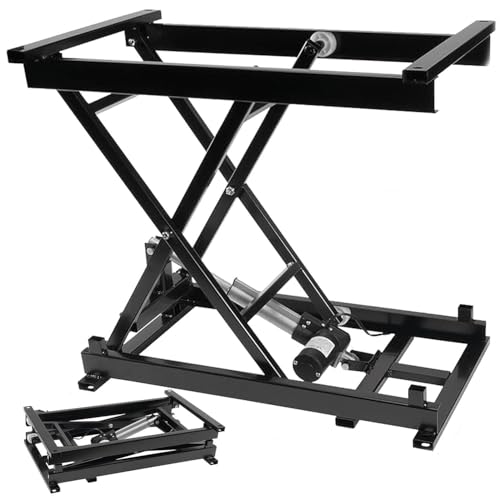 Elektryczny podnośnik nożycowy, platforma hydrauliczna, 150 kg, regulowana wysokość 18 do 60 cm, mobilna stacja robocza z kółkami blokującymi, do użytku przemysłowego