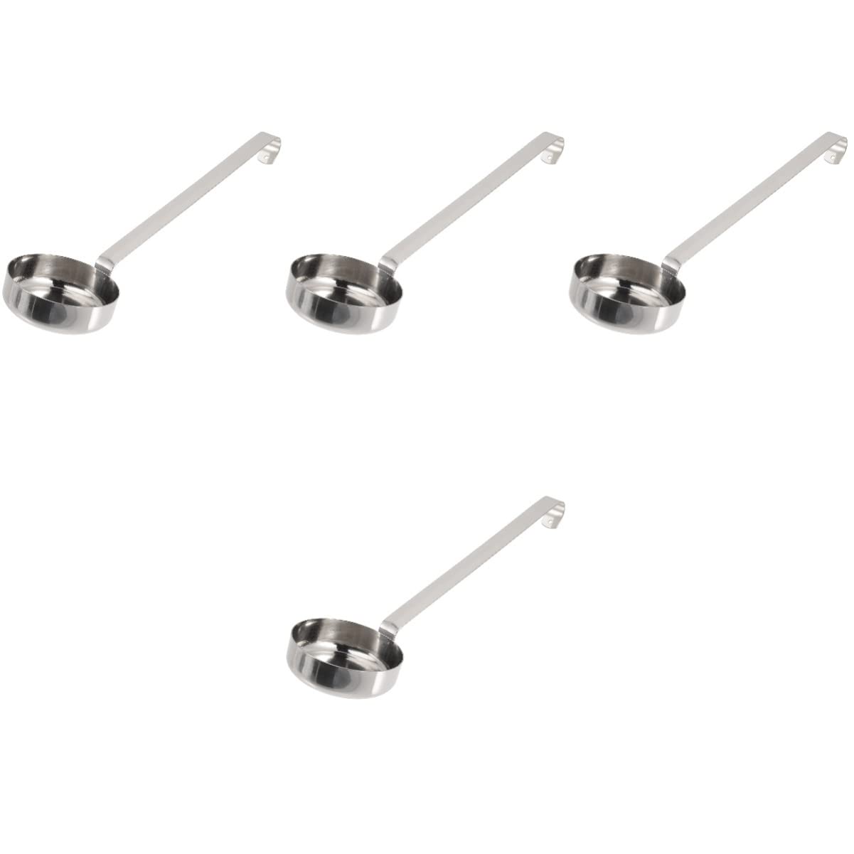 Cabilock 4pezzi Per Salsa Pizza Inossidabile Utensile e Resistente Per Misurare e Spalmare Salse