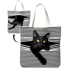 01-funny Peeping Black Cat