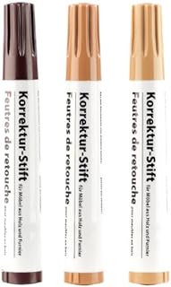 AGT 3 feutres de retouche pour meubles en bois