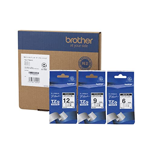 �u���U�[�H�� �ybrother�����z�s�[�^�b�` ���~�l�[�g�e�[�v TZe-CTN04V3 (TZe-231�ETZe-221�ETZe-211/3�{�p�b�N) ���E���E�� 12mm/9mm/6mm