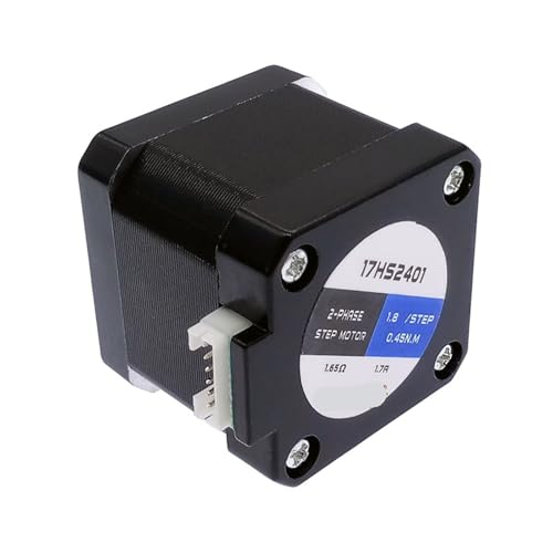 Moteur pas à pas 17HS2401 couple 0.45Nm pour un positionnement mécanique stable