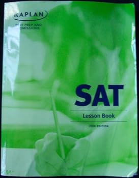 Paperback Kaplan Sat Lesson Book 2008 Edition Book