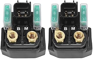 Motorcycle Starter Solenoid Relay FOR S/UZU-KI VZ1500 VZ800 Marauder VLR1800 VL1500 Boulevard VL 1500 Intruder C90 Volusia VL800 (Color : 2 pcs)