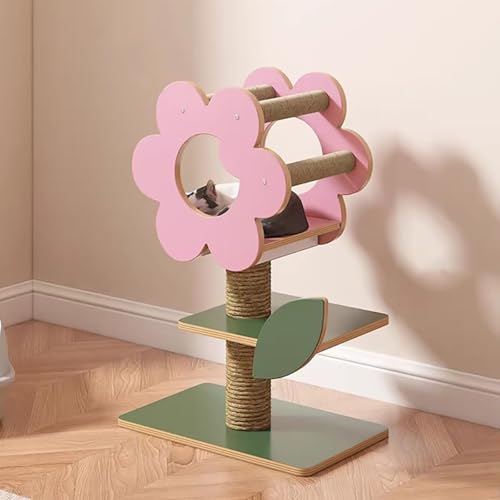 Cat Wall Shelves, Wall Mounted Cat Furniture With Nest, Jump Platform, Steps and Scratching Posts, for Climb, Play, Nap(S1)