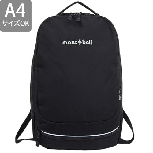 モンベル バック メンズ レディース リュック リュックサック バックパック ナイロン アウルパック 1123888 A4対応 (ブラック(BK))