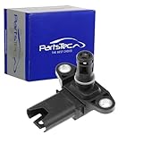 Partstec Map-Sensor Saugrohrdruck passend für B3 B5 B6 B7 1 3 5 6 7