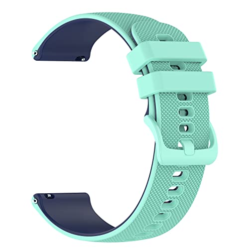 [TRIPLE RIVER] For GARMIN �X�}�[�g�E�H�b�` Forerunner 265 �����o���h �V���R�� ������ 22mm ���X�g�o���h For �K�[�~�� Venu Sq 2/Venu 2 plus(�~���g)