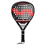pala padel varlion avant carbon hexagon Para solucionar los cambios que la temperatura ejerce sobre los materiales de las palas, este modelo se ha fabricado con dos tipos de goma: una más blanda, denominada “W”, recomendada para ser utilizada con temperaturas bajas o hasta 25ºC/77ºFF; y otra más dura, denominada “S”, recomendada para utilizarla con temperaturas superiores a 25ºC/77ºF.