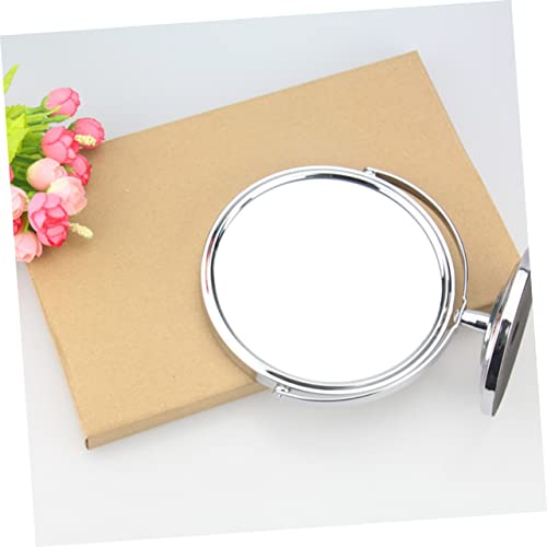 Espejo de maquillaje portátil giratorio doble cara FOMIYES miniatura 4