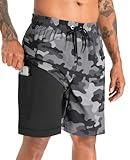 APTRO 2 in 1 Men's Swim Trunks 9