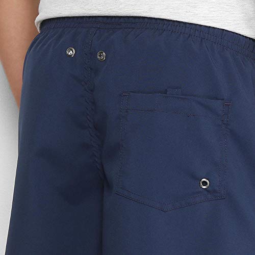 Shorts de praia Mash LISO C/BORDADO MASH Masculino Azul Marinho M