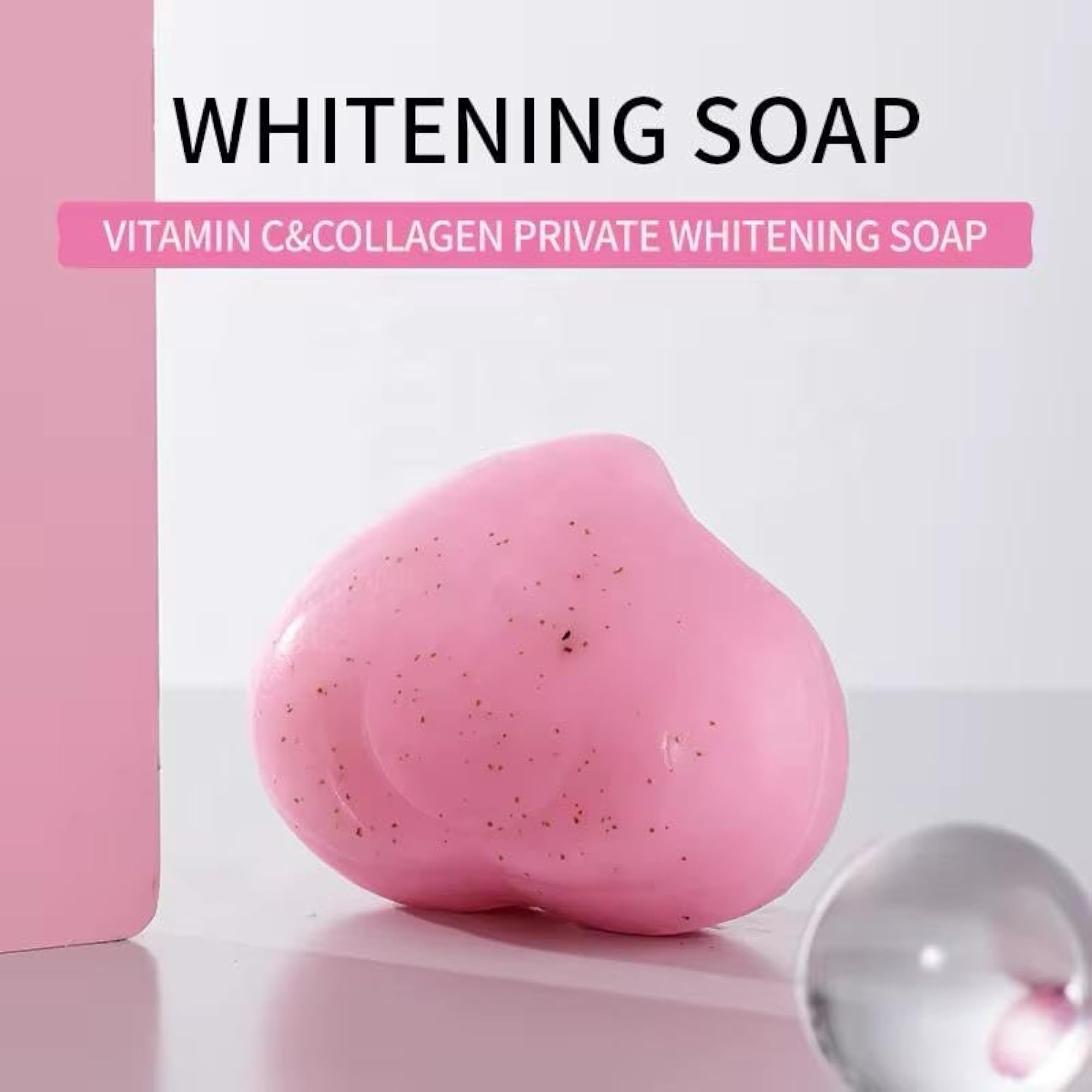 Kormesic Heart Intimate Brightening Soap with Vitamin C