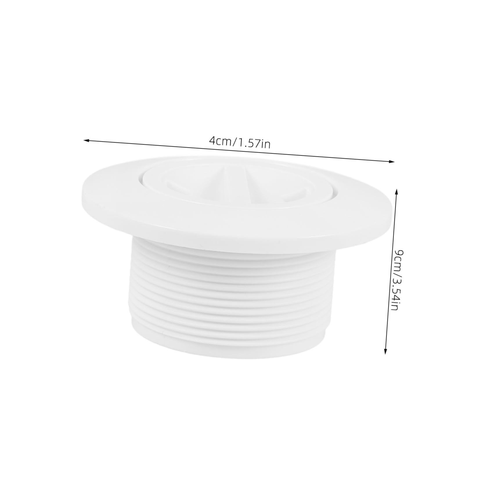 UKCOCO 4piezas Cubierta De Drenaje De Piscina Cubierta De Seguridad para Aspiradora De Piscina Accesorio De Limpieza Residenciales y Comerciales Instalación y Resistente Condiciones