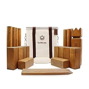 SunNordic Kubb Gra Wikingów z Torbą