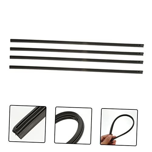 Vaguelly 4Pcs Tira De Limpador Tira De Borracha Limpadores De Carro Limpador De Pára-Brisa Fácil DIY