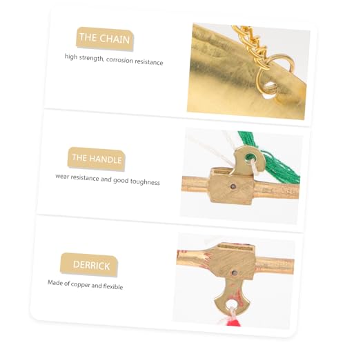 Báscula mini vintage portátil para hierbas y joyas miniatura 6
