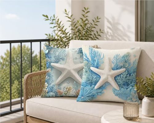 Taie oreiller decoratif pour jardin housse coussin lin - 6