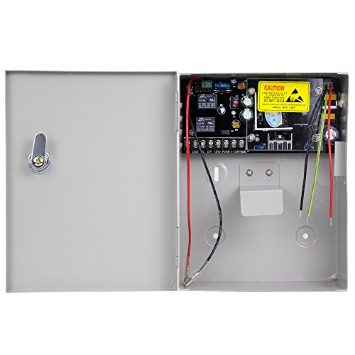 Hfeng Caja De Fuente De Alimentación De Control De Acceso, Dc12v 5a Salida Ac90v-260v Entrada, Fuente De Emergencia De Respaldo De Ups Caja De Batería Hfeng Caja De Fuente De Alimentación De Control De Acceso, Dc12v 5a Salida Ac90v-260v Entrada, Fuente De Emergencia De Respaldo De Ups Caja De Batería