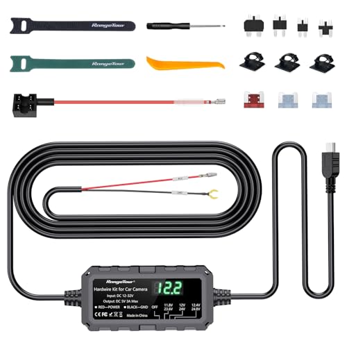 Cable de dashcam para monitoreo de estacionamiento 24 horas con protección de bajo voltaje Mini USB